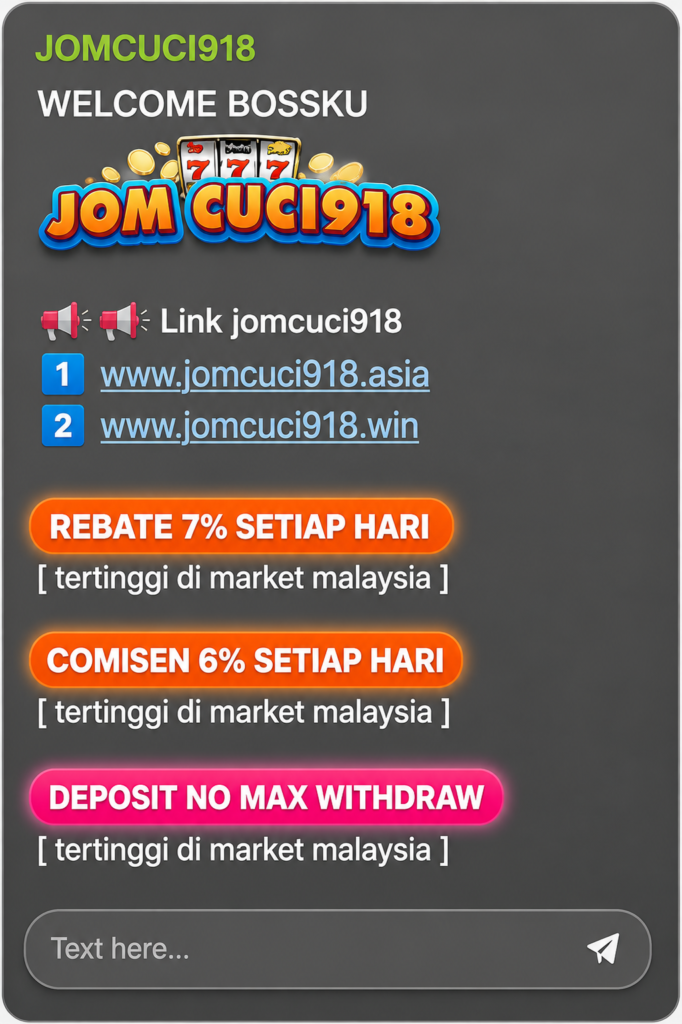 jomcuci918 livechat